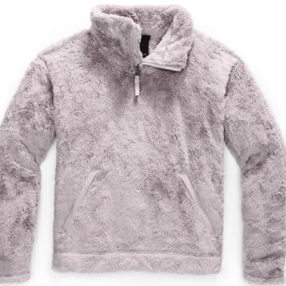 North face women’s purple quarter zip